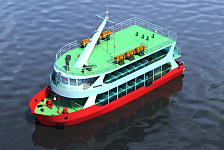 РЦПКБ завершило технический проект пассажирского (прогулочного) судна