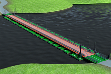 Новый проект наплавного моста